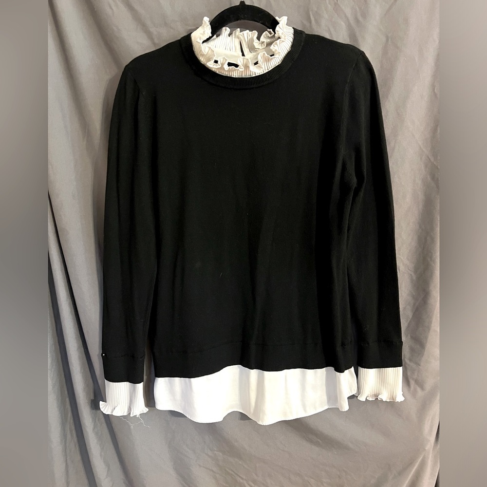Vila Milano black sweater.